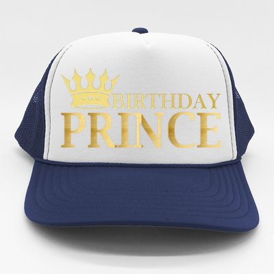 Gold Birthday Prince Limited Edition Trucker Hat