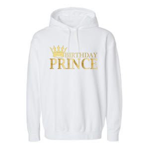 Gold Birthday Prince Limited Edition Garment-Dyed Fleece Hoodie