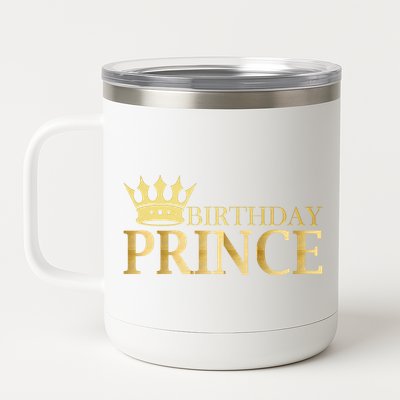 Gold Birthday Prince Limited Edition 12 oz Stainless Steel Tumbler Cup