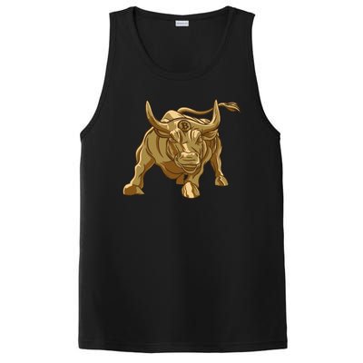 Gold Bitcoin Bull PosiCharge Competitor Tank