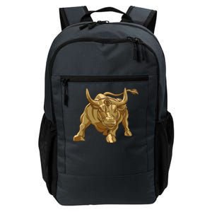 Gold Bitcoin Bull Daily Commute Backpack