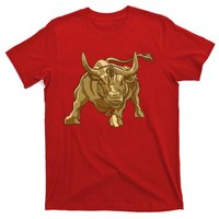 Gold Bitcoin Bull T-Shirt