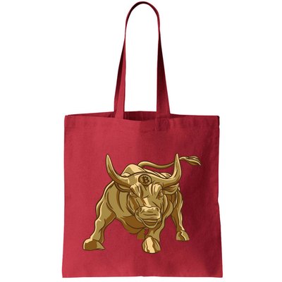 Gold Bitcoin Bull Bag