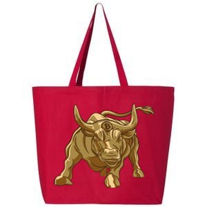 Gold Bitcoin Bull 25L Jumbo Tote