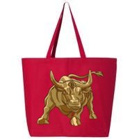 Gold Bitcoin Bull 25L Jumbo Tote