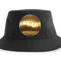 Gold Bitcoin Crypto Currency Sustainable Bucket Hat