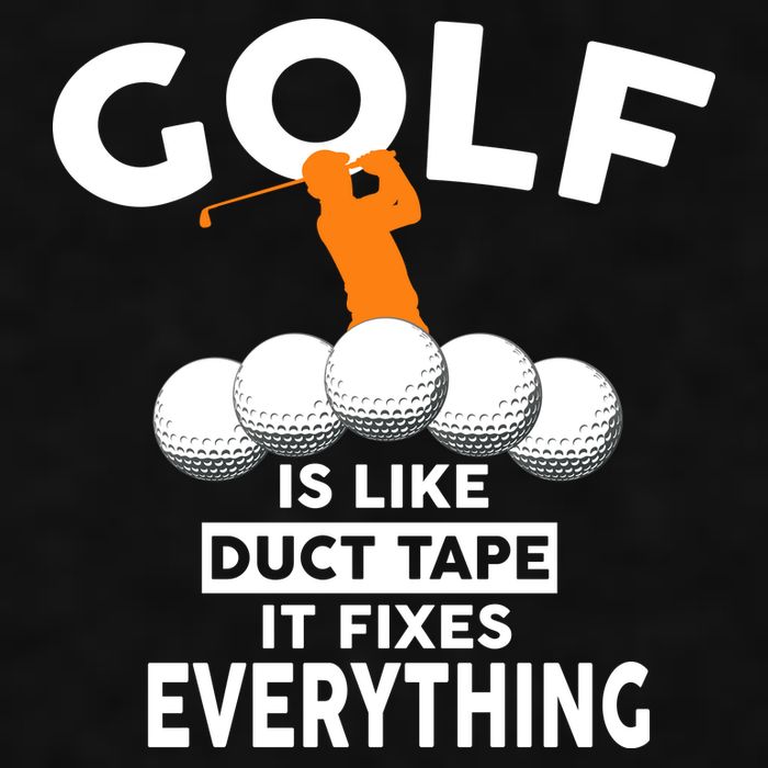 Gold Is Like Duck Tape It Fixes Everything Ladies PosiCharge Tri-Blend Wicking Tank