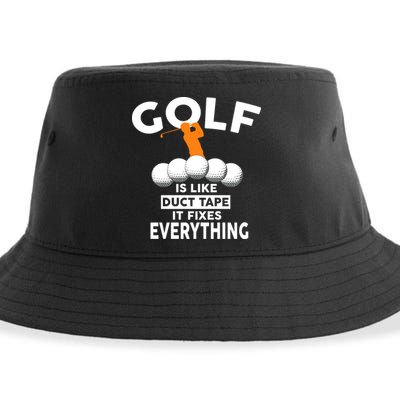 Gold Is Like Duck Tape It Fixes Everything Sustainable Bucket Hat