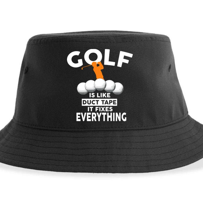 Gold Is Like Duck Tape It Fixes Everything Sustainable Bucket Hat