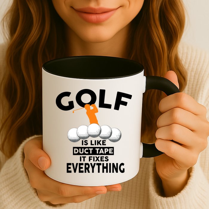 Gold Is Like Duck Tape It Fixes Everything Mug