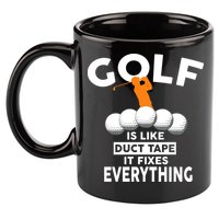 Gold Is Like Duck Tape It Fixes Everything 11oz C Handle Ceramic Mug
