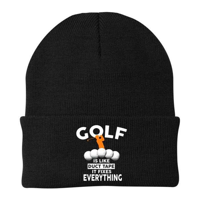 Gold Is Like Duck Tape It Fixes Everything Beanie