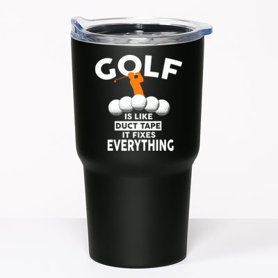 Gold Is Like Duck Tape It Fixes Everything Tumbler