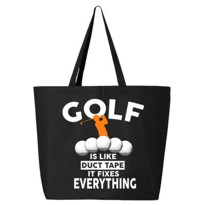 Gold Is Like Duck Tape It Fixes Everything 25L Jumbo Tote