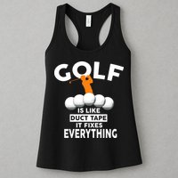 Gold Is Like Duck Tape It Fixes Everything Womens Tank Top
