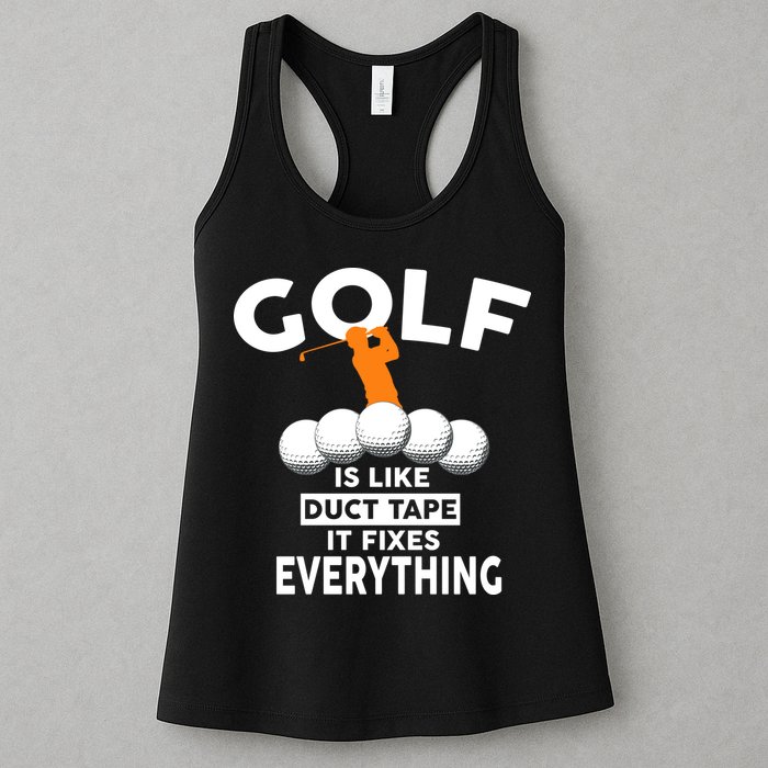Gold Is Like Duck Tape It Fixes Everything Womens Tank Top