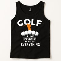 Gold Is Like Duck Tape It Fixes Everything Tank Top
