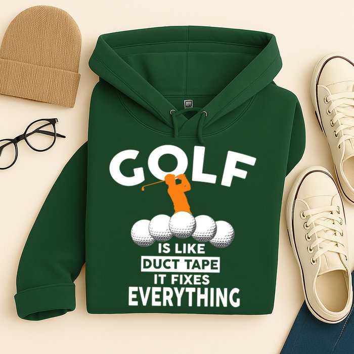 Gold Is Like Duck Tape It Fixes Everything Hoodie
