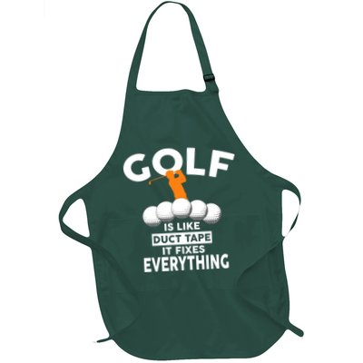 Gold Is Like Duck Tape It Fixes Everything Apron