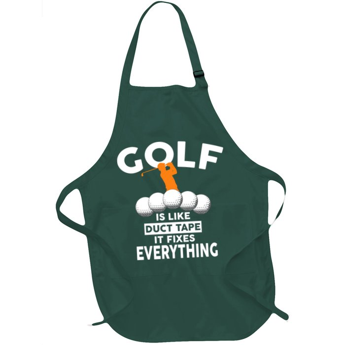 Gold Is Like Duck Tape It Fixes Everything Apron