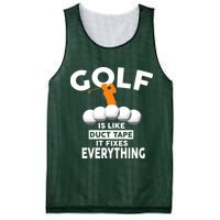 Gold Is Like Duck Tape It Fixes Everything Mesh Reversible Basketball Jersey Tank