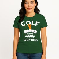 Gold Is Like Duck Tape It Fixes Everything Womens T-Shirt