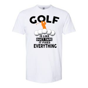 Gold Is Like Duck Tape It Fixes Everything Softstyle CVC T-Shirt