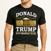 Gold White House Donald Trump 45th President Performance Shirt