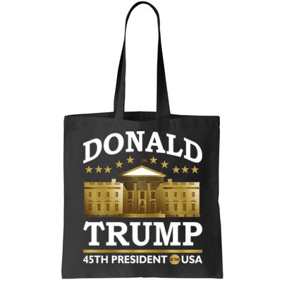 Gold White House Donald Trump 45th President Bag
