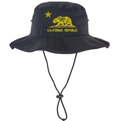 Golden California Republic Bear Flag Legacy Cool Fit Booney Bucket Hat