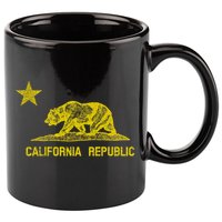 Golden California Republic Bear Flag 11oz C Handle Ceramic Mug