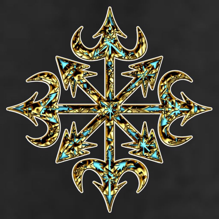 Golden Chaos Star Cool Comfort Performance Bucket Hat