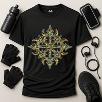 Golden Chaos Star Cooling Performance Crew T-Shirt