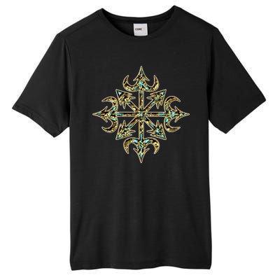 Golden Chaos Star Tall Fusion ChromaSoft Performance T-Shirt