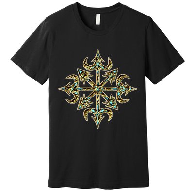 Golden Chaos Star Premium T-Shirt