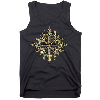 Golden Chaos Star Tank Top