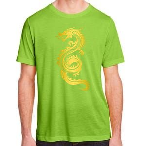 Golden Chinese Dragon Adult ChromaSoft Performance T-Shirt