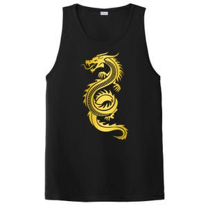 Golden Chinese Dragon PosiCharge Competitor Tank