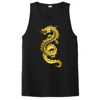 Golden Chinese Dragon PosiCharge Competitor Tank