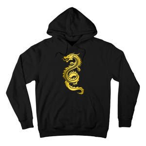 Golden Chinese Dragon Tall Hoodie