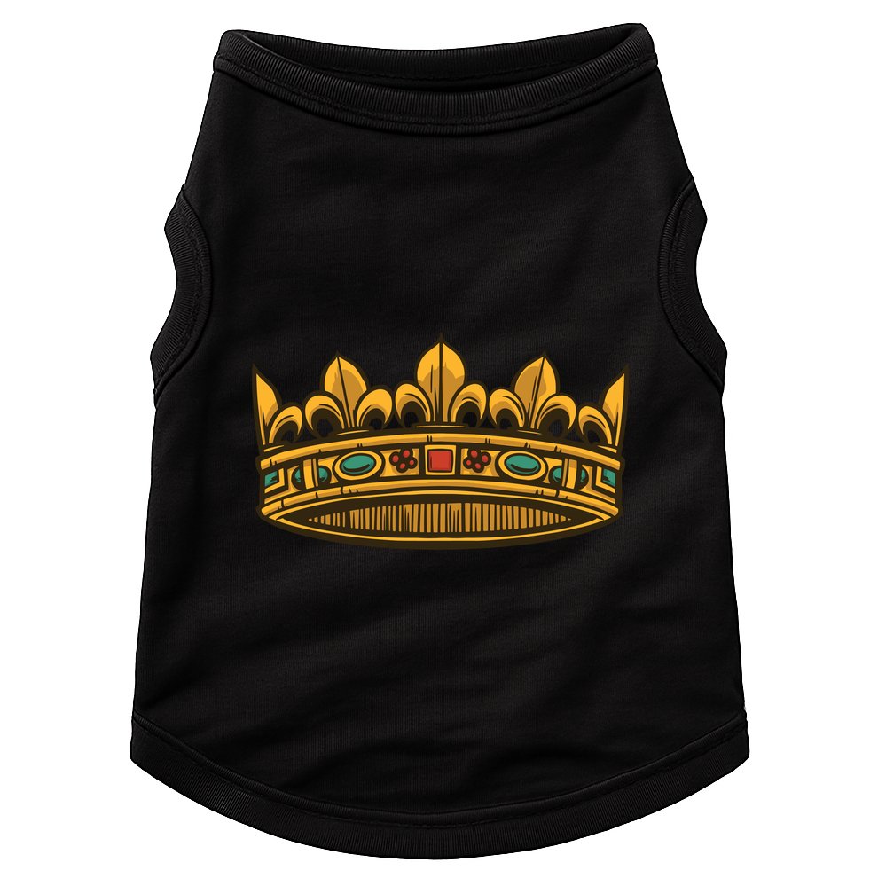 Golden Crown Doggie Tank