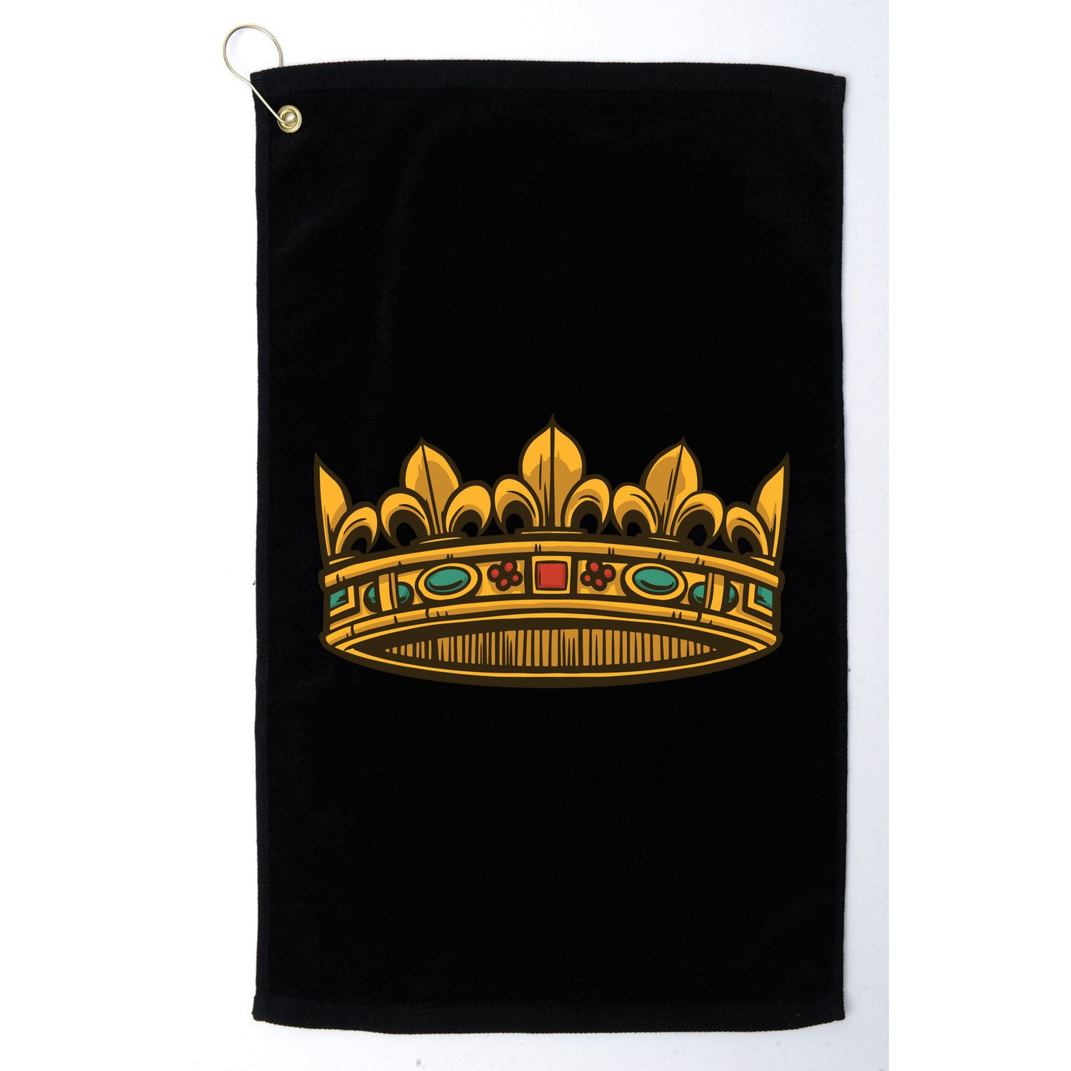 Golden Crown Golf Towel