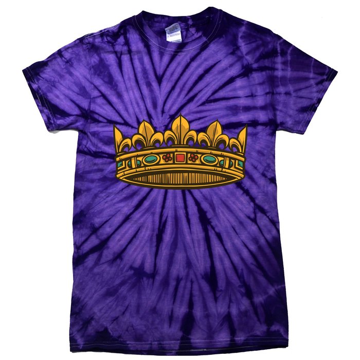 Golden Crown Tie-Dye T-Shirt
