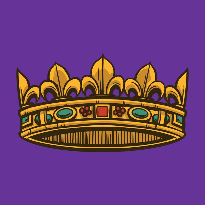 Golden Crown Tie-Dye T-Shirt