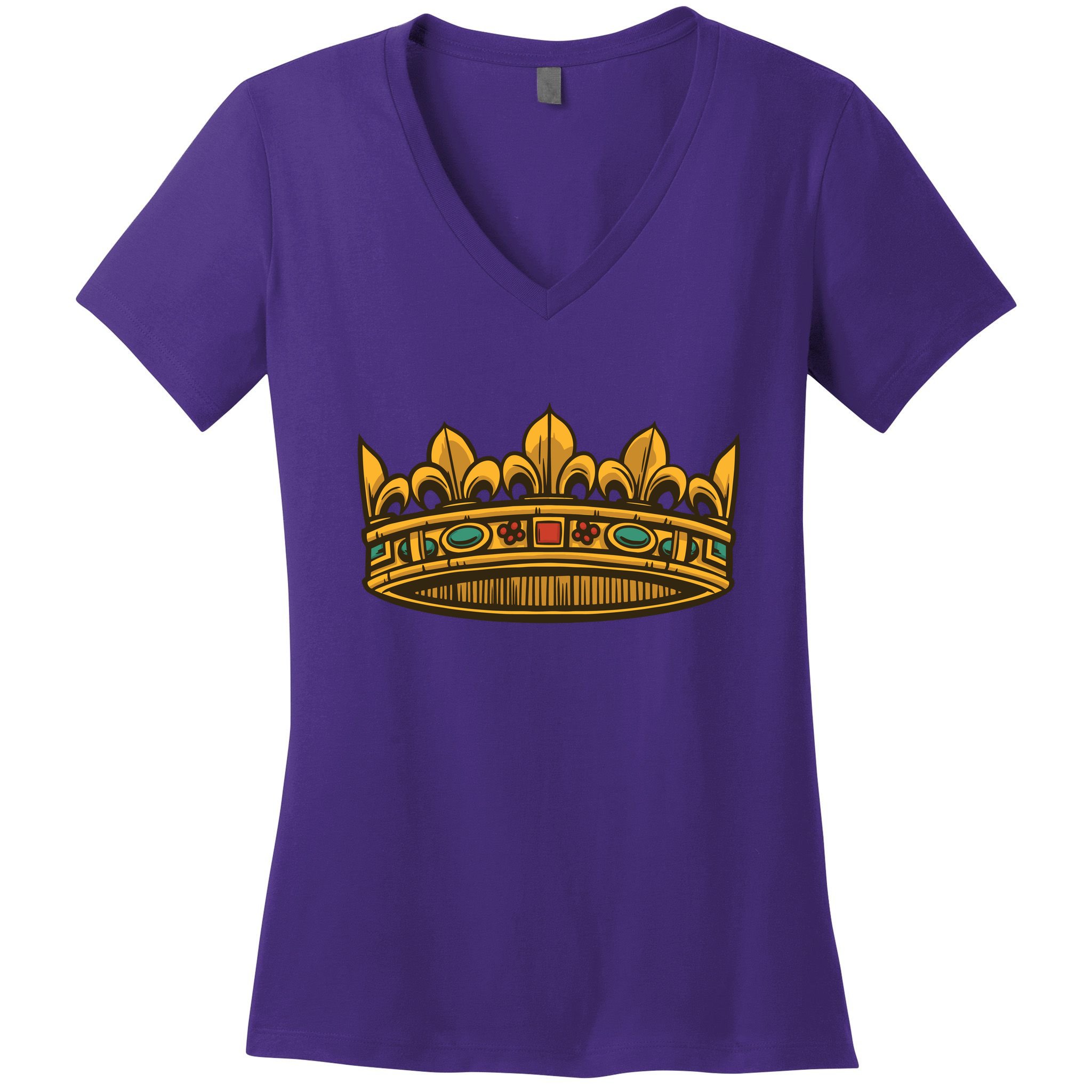 Golden Crown Women's V-Neck T-Shirt