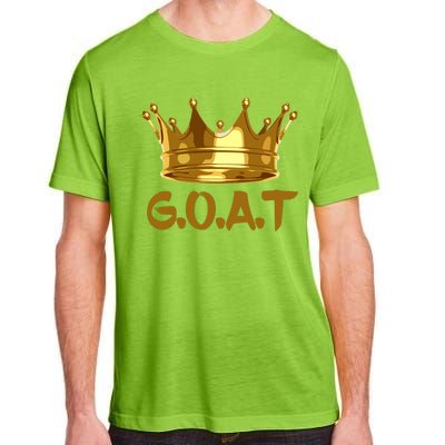 Golden Crown GOAT Great Of All Time Limited Edition Adult ChromaSoft Performance T-Shirt