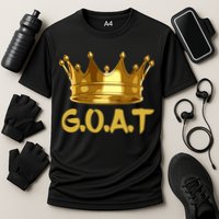 Golden Crown GOAT Great Of All Time Limited Edition Cooling Performance Crew T-Shirt