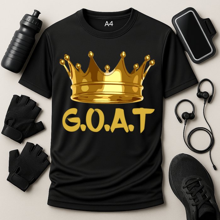 Golden Crown GOAT Great Of All Time Limited Edition Cooling Performance Crew T-Shirt