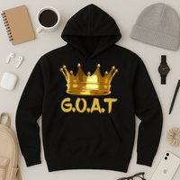 Golden Crown GOAT Great Of All Time Limited Edition Hoodie