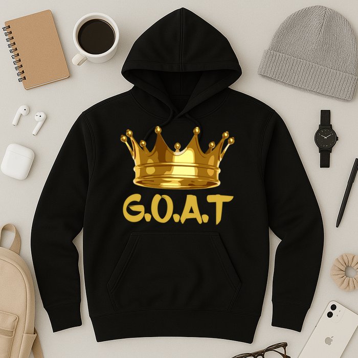 Golden Crown GOAT Great Of All Time Limited Edition Hoodie
